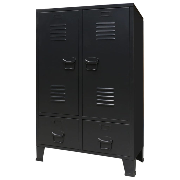 Garde-Robe Industrielle 67X35X107 Cm Acier