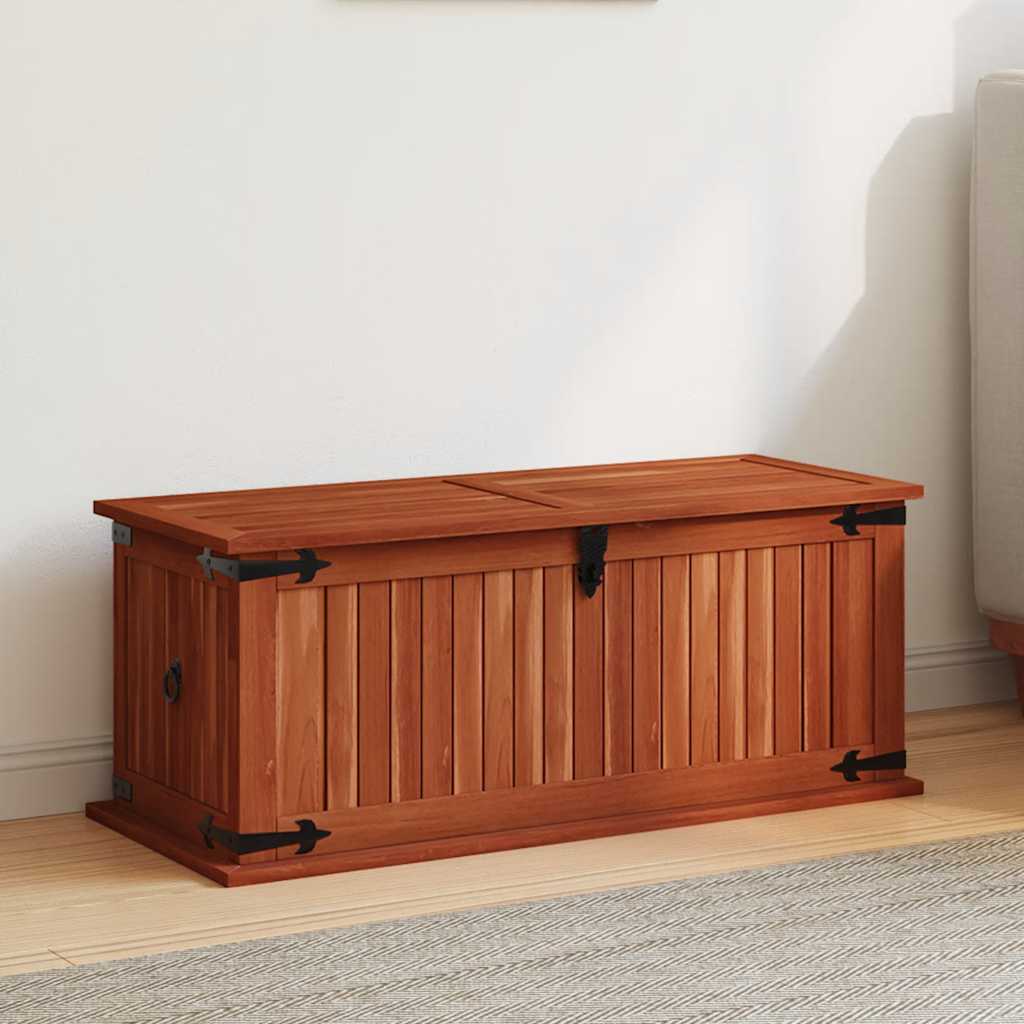 Coffre De Rangement Bois D'acacia Solide