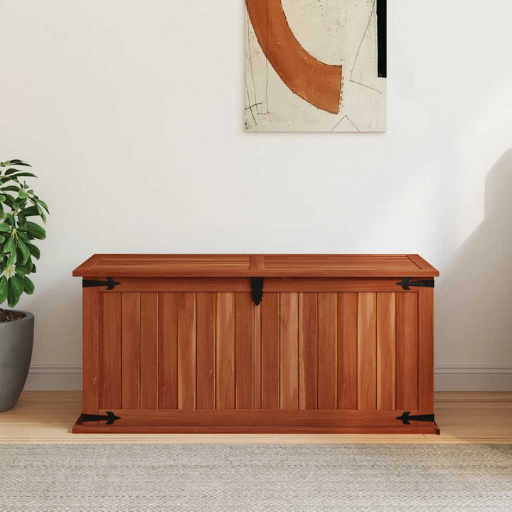 Coffre De Rangement Bois D'acacia Solide