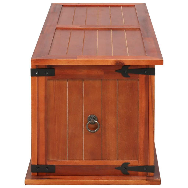 Coffre De Rangement Bois D'acacia Solide