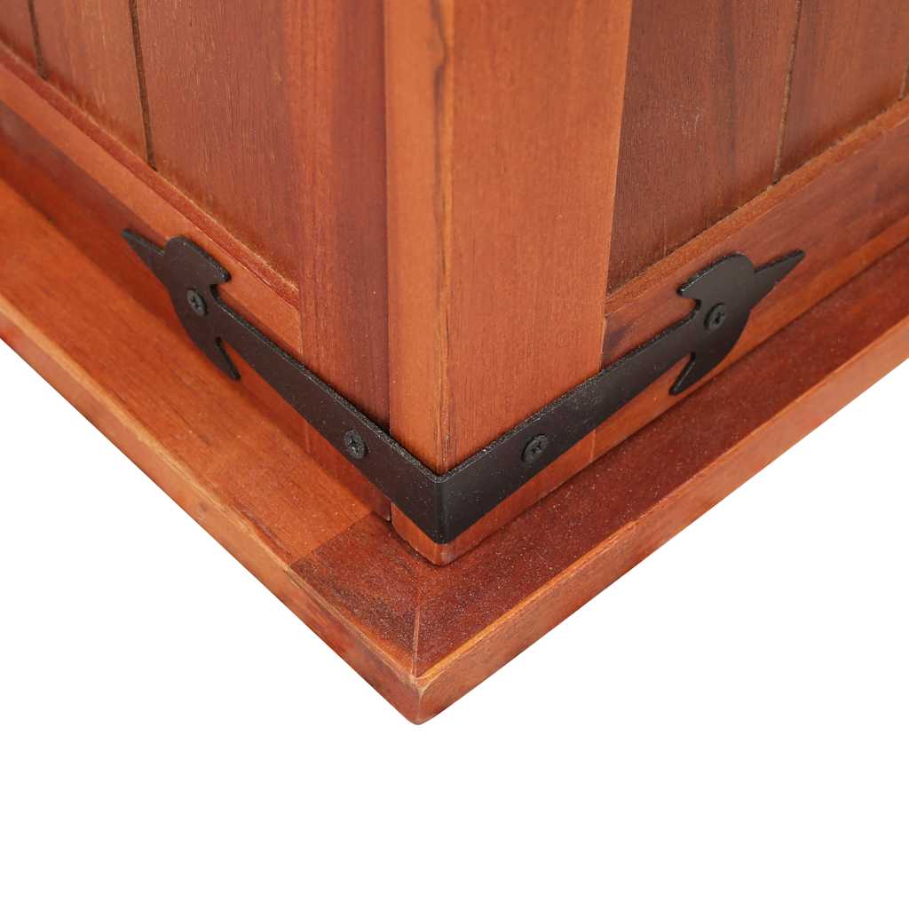 Coffre De Rangement Bois D'acacia Solide