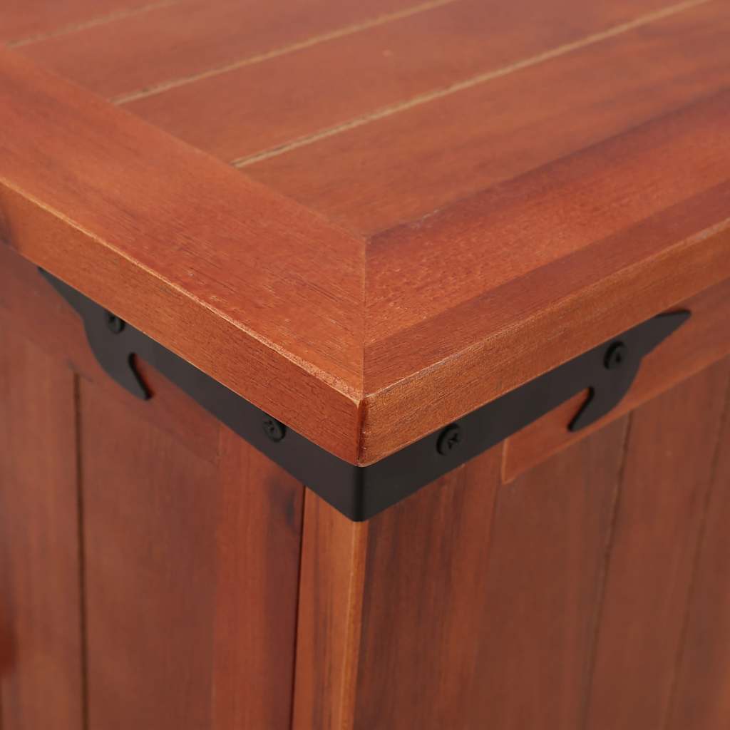 Coffre De Rangement Bois D'acacia Solide