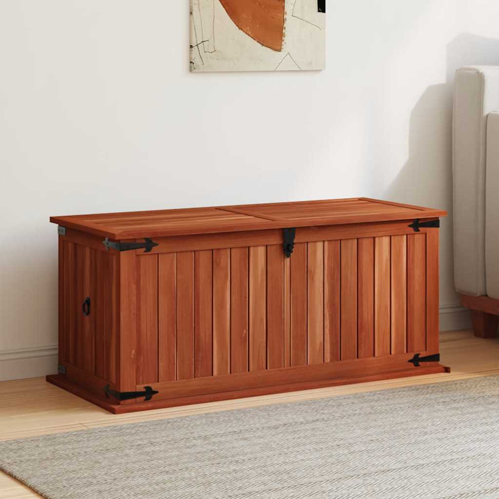 Coffre De Rangement Bois D'acacia Solide