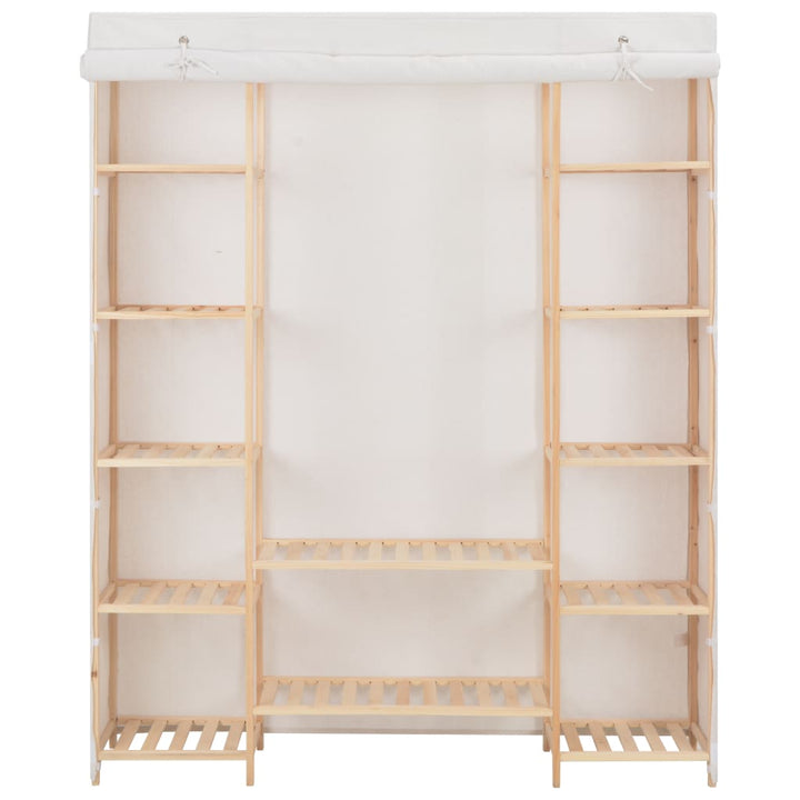 Garde-Robe 135 X 40 X 170 Cm Tissu