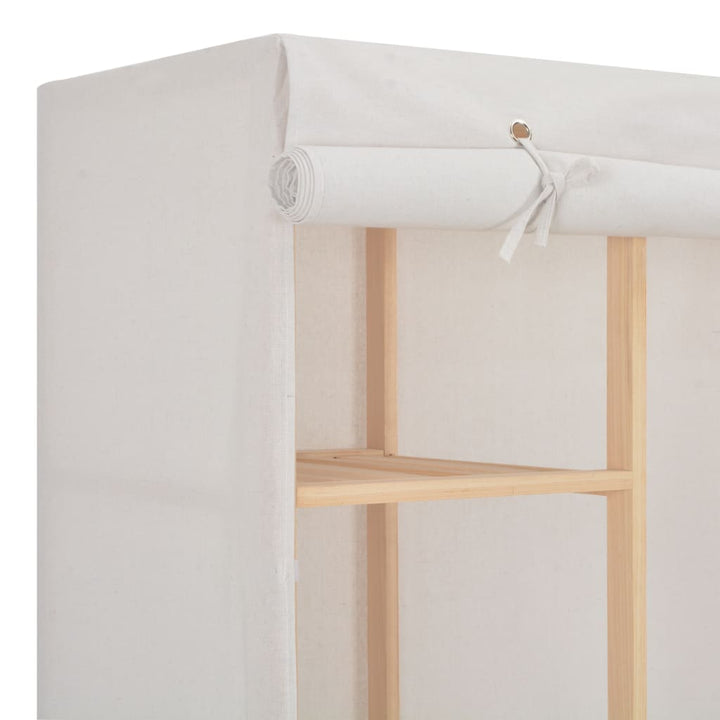 Garde-Robe 135 X 40 X 170 Cm Tissu