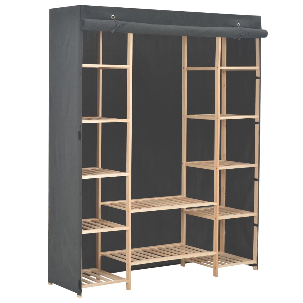 Garde-Robe 135 X 40 X 170 Cm Tissu