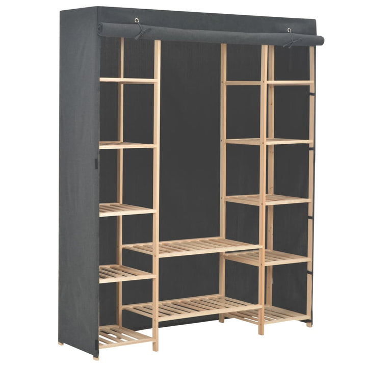 Garde-Robe 135 X 40 X 170 Cm Tissu