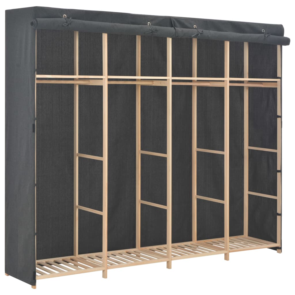 Garde-Robe 200 X 40 X 170 Cm Tissu