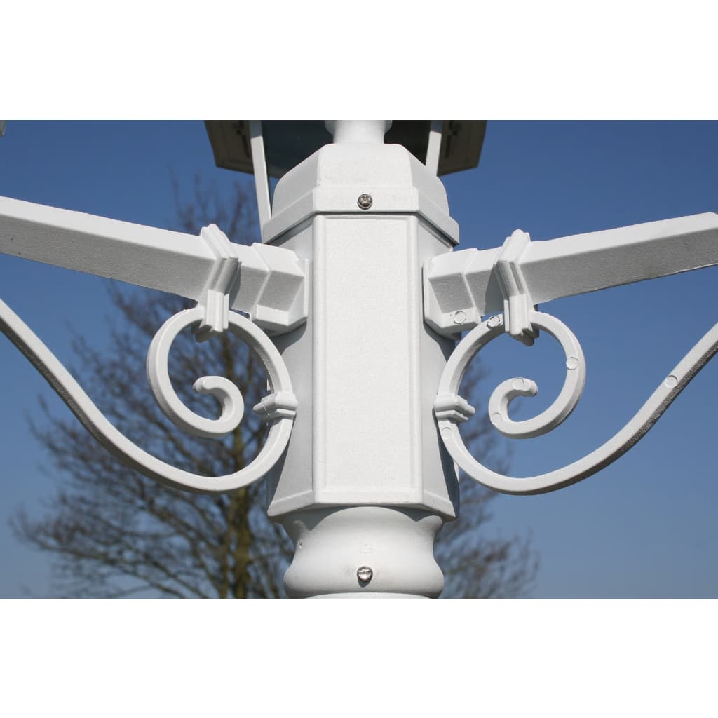 Lampadaire De Jardin 3 Bras 215 Cm Aluminium