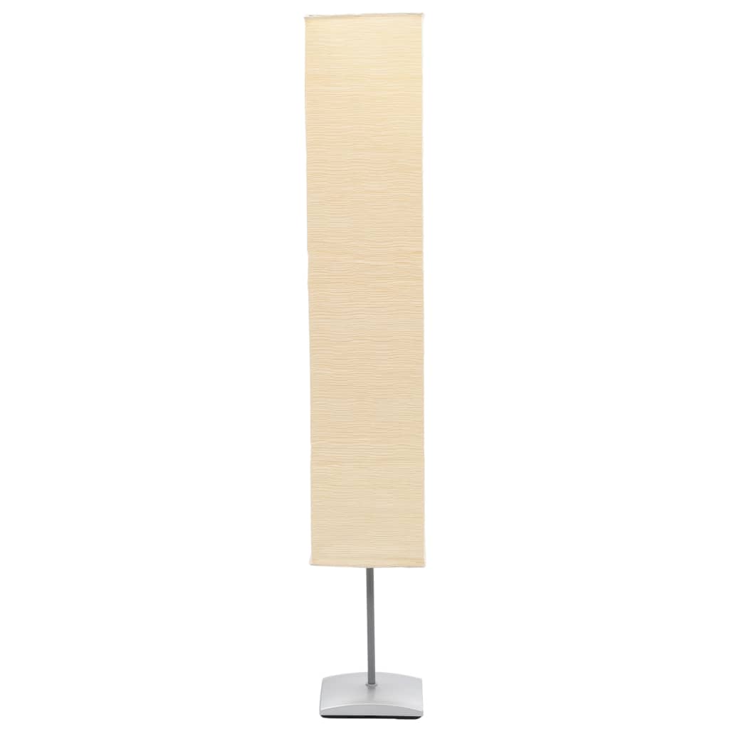 Lampadaire Avec Support En Acier Beige