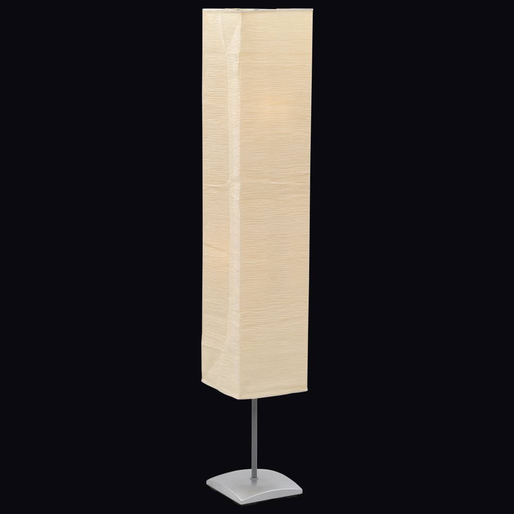 Lampadaire Avec Support En Acier Beige