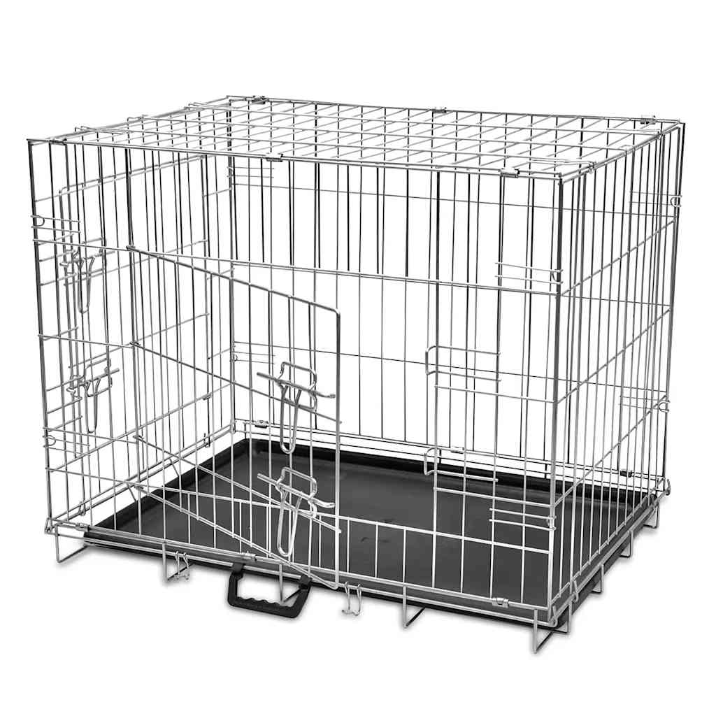 Cage Étallique Et Pliable Pour Chiens