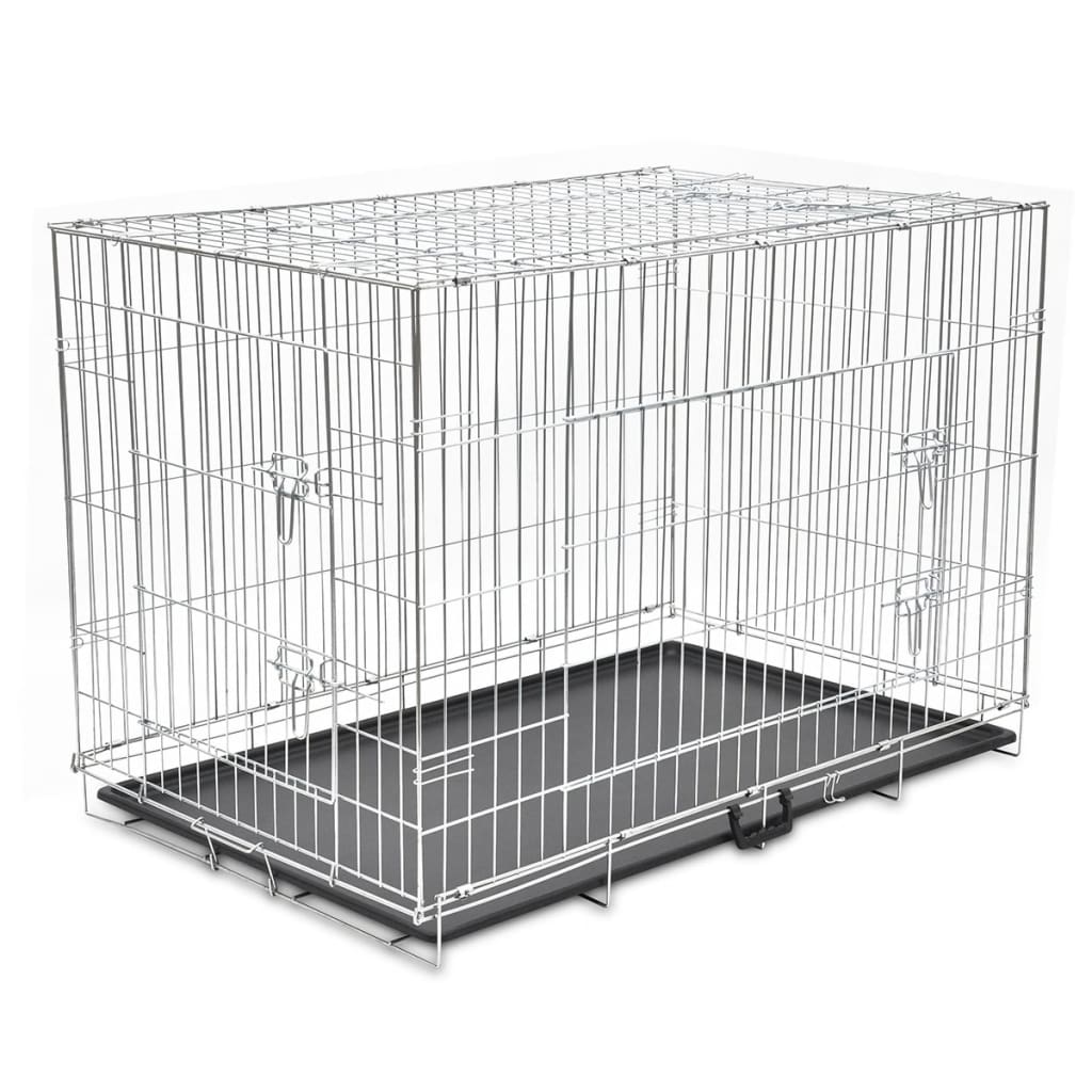 Cage Étallique Et Pliable Pour Chiens