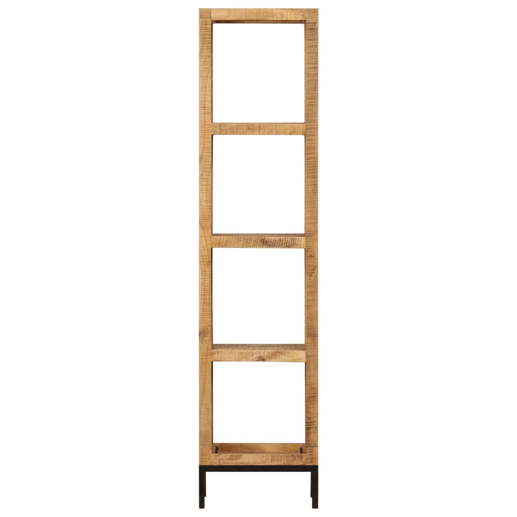 Bibliothèque 40X30X175 Cm Bois De Manguier Solide