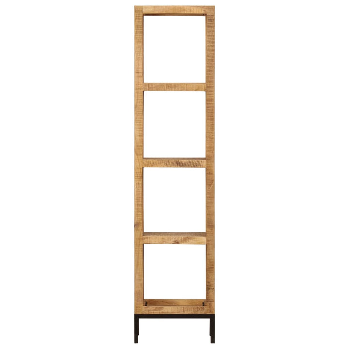 Bibliothèque 40X30X175 Cm Bois De Manguier Solide