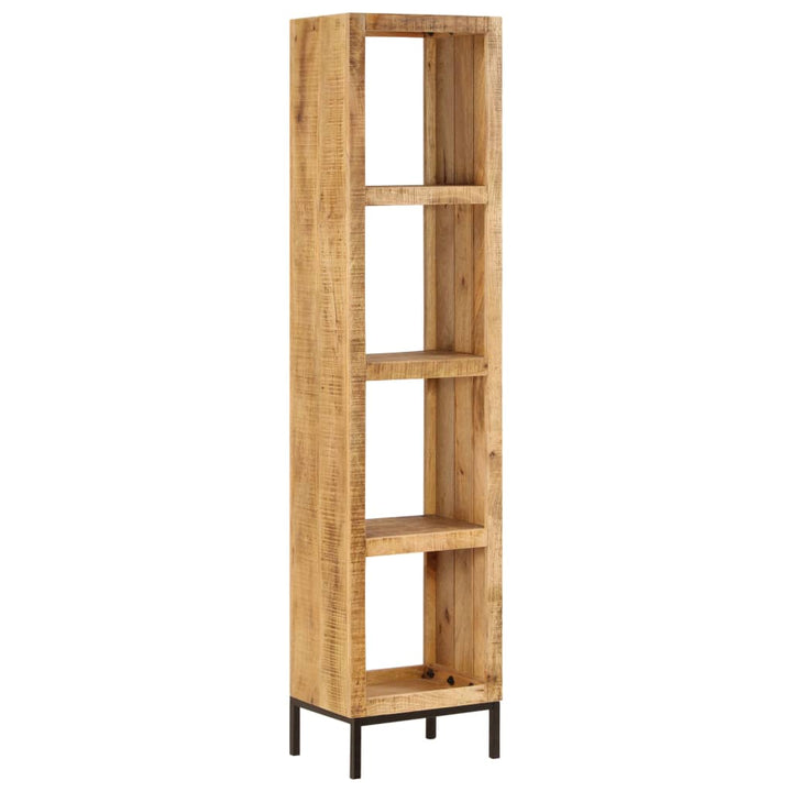 Bibliothèque 40X30X175 Cm Bois De Manguier Solide
