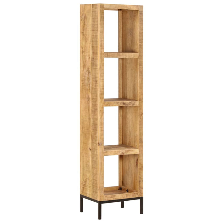 Bibliothèque 40X30X175 Cm Bois De Manguier Solide