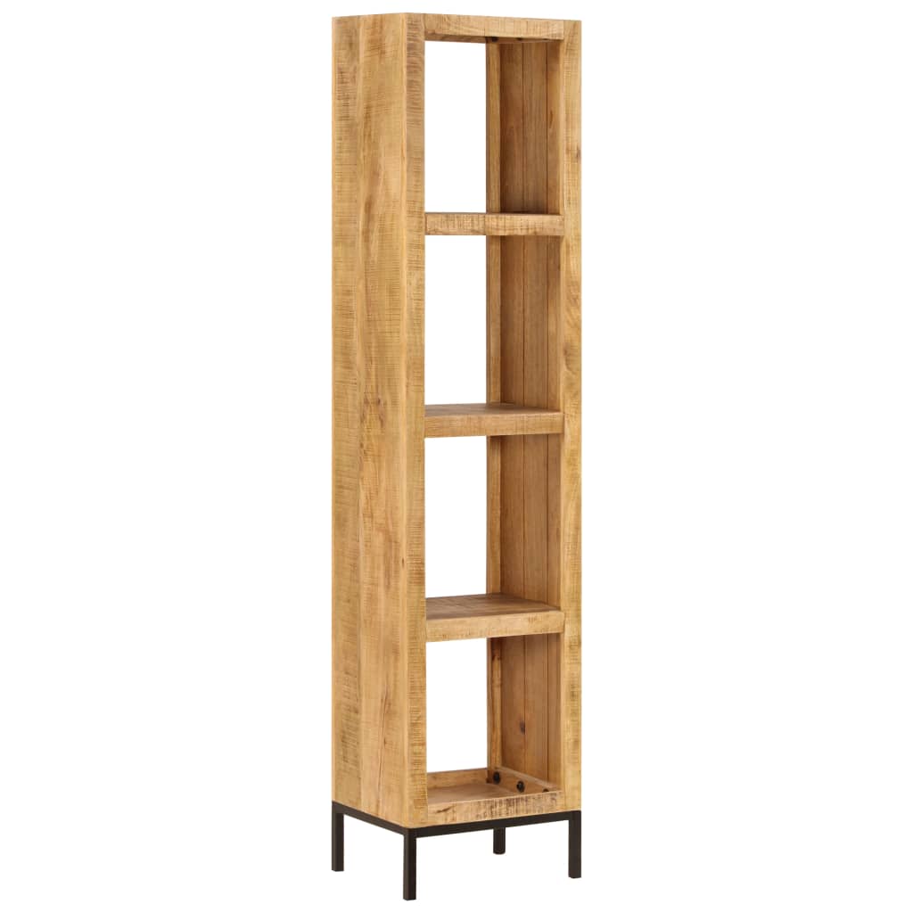 Bibliothèque 40X30X175 Cm Bois De Manguier Solide