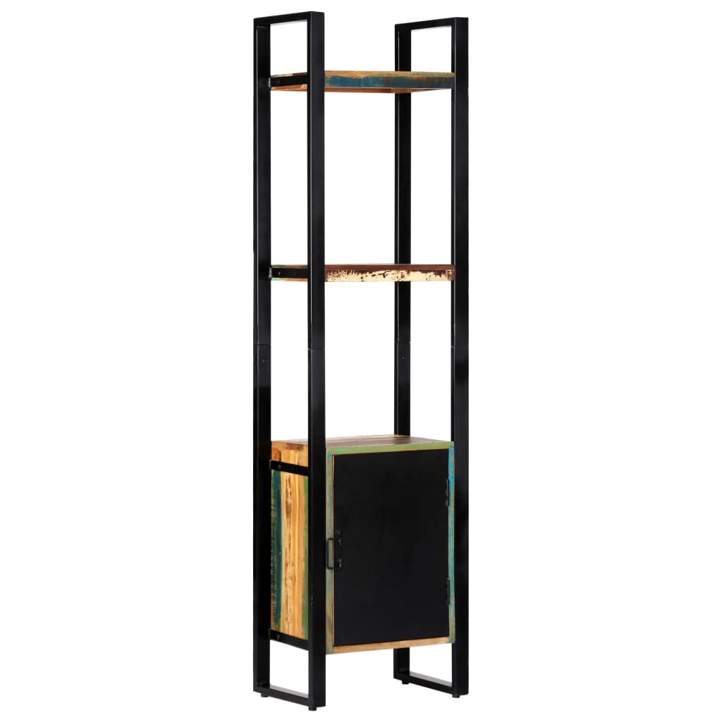 Bibliothèque 45X30X171 Cm Bois De Récupération Solide