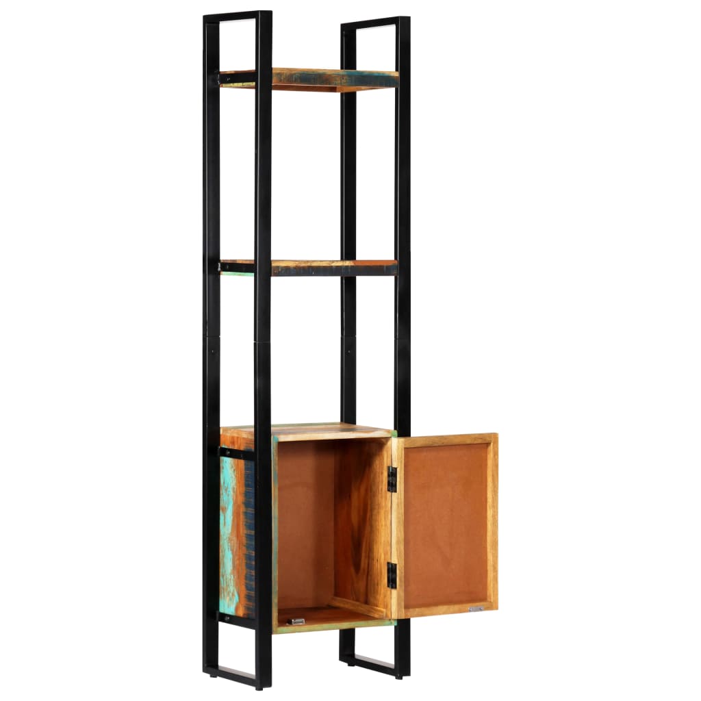 Bibliothèque 45X30X171 Cm Bois De Récupération Solide