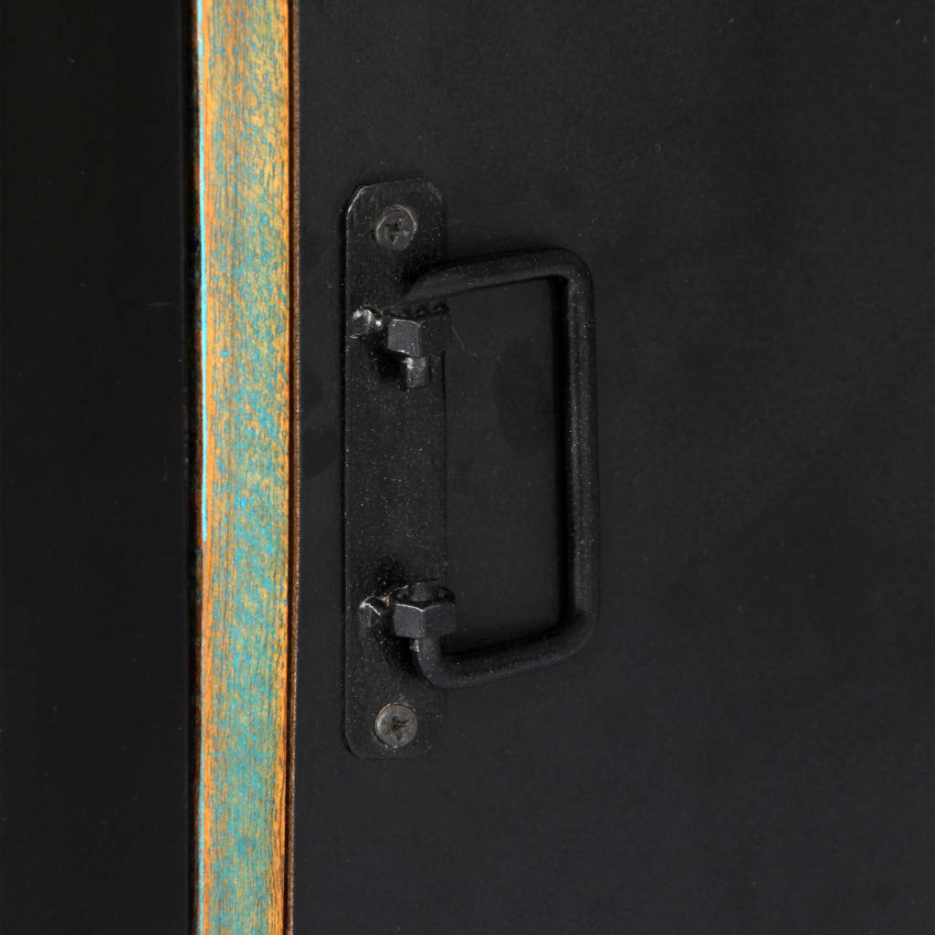 Bibliothèque 45X30X171 Cm Bois De Récupération Solide