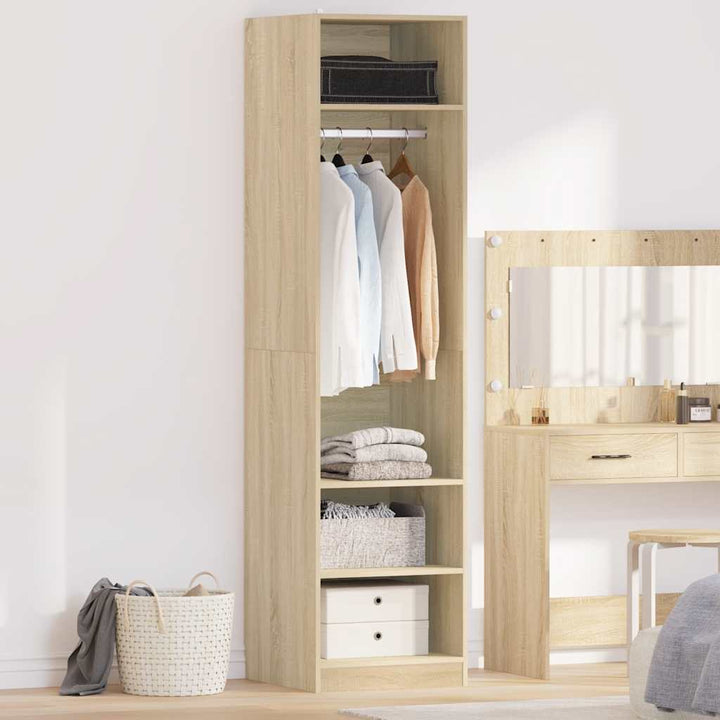 Garde-Robe Bois D'ingénierie Chêne Sonoma