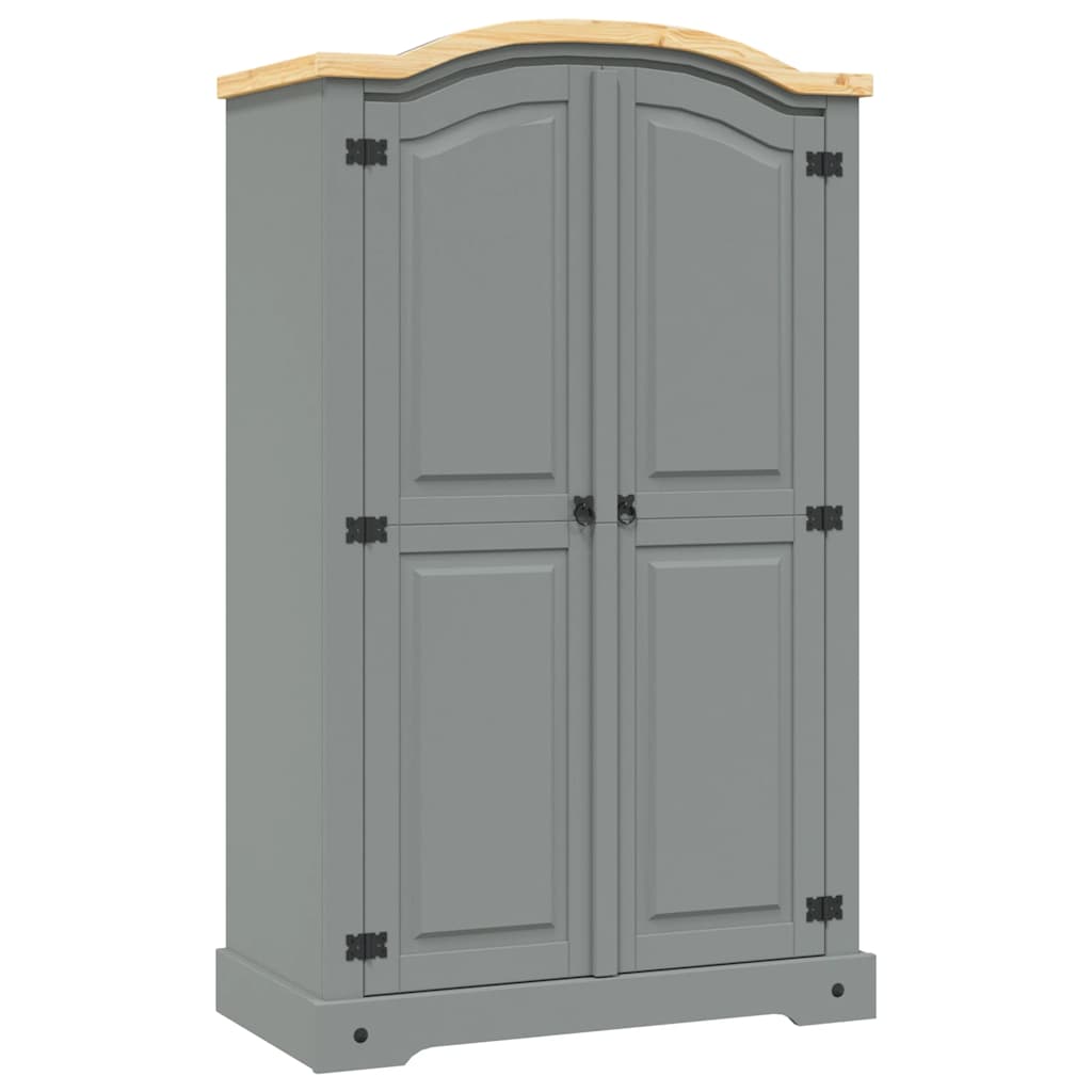 Garde-Robe Avec 2 Portes Gamme Corona Pin Mexicain