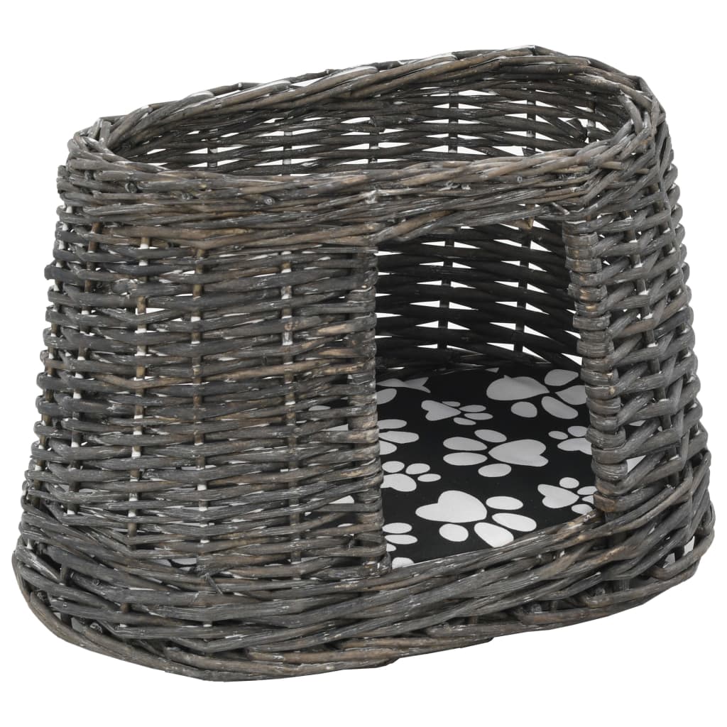 Jeu De Panier Pour Chats 3 Pcs Avec Coussins 47X34X60 Cm