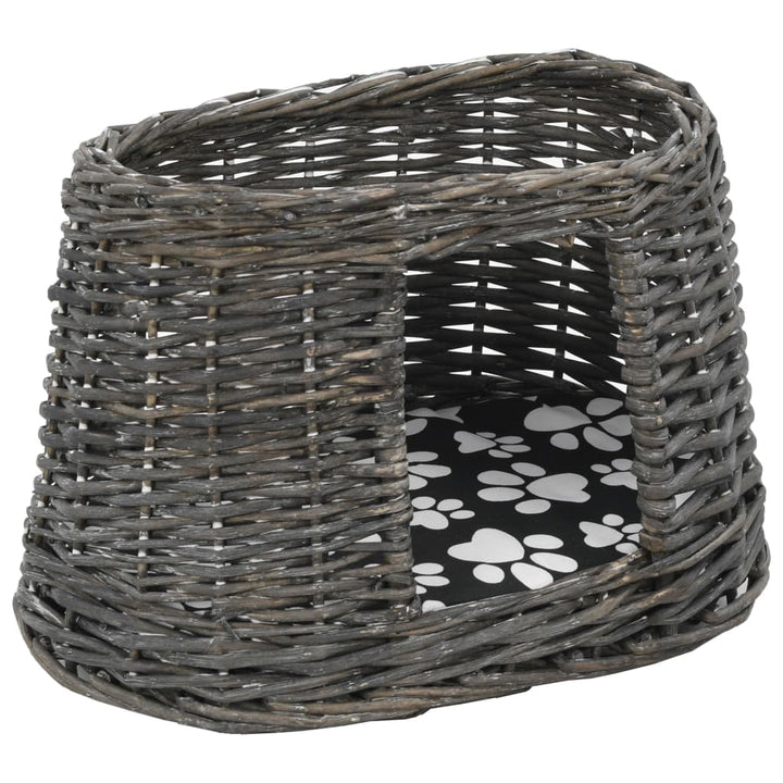 Jeu De Panier Pour Chats 3 Pcs Avec Coussins 47X34X60 Cm