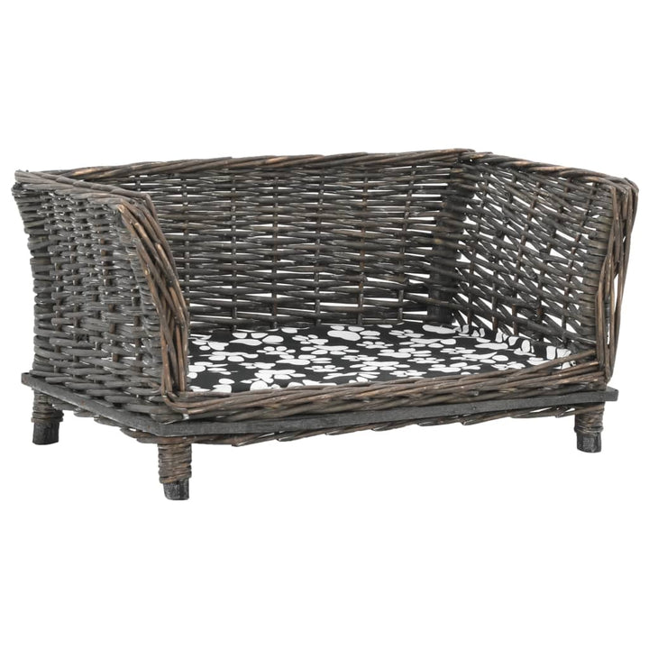 Panier Pour Chiens Avec Coussin Saule Naturel
