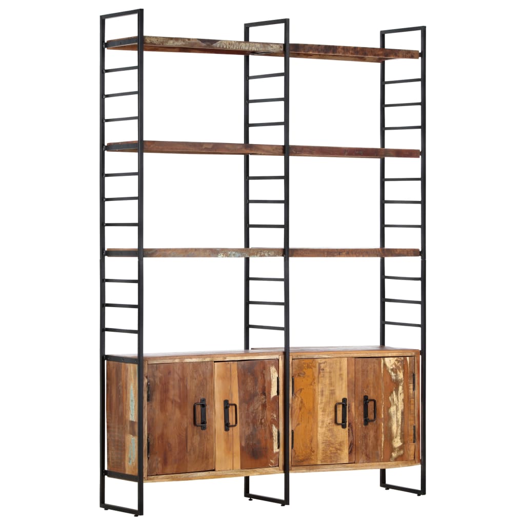 Bibliothèque À 4 Niveaux 124X30X180 Cm