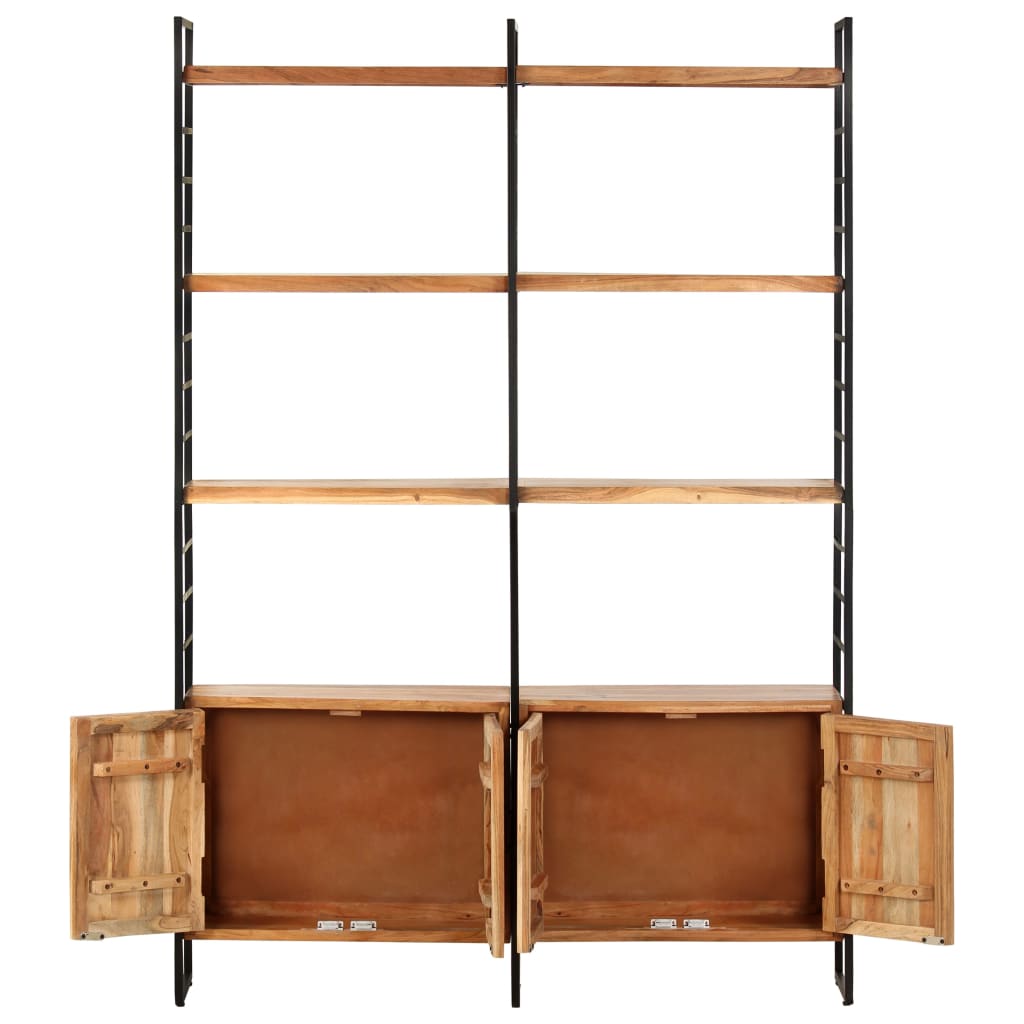 Bibliothèque À 4 Niveaux 124X30X180 Cm