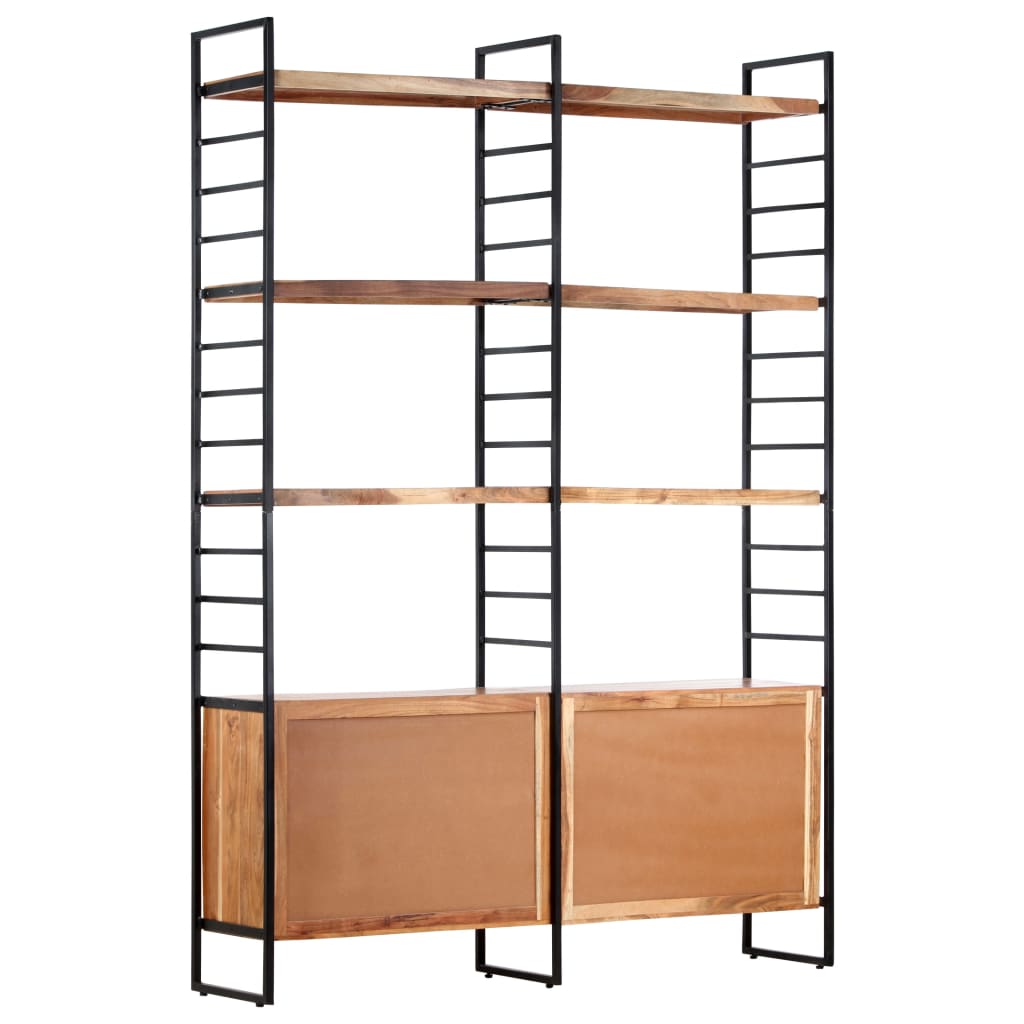 Bibliothèque À 4 Niveaux 124X30X180 Cm