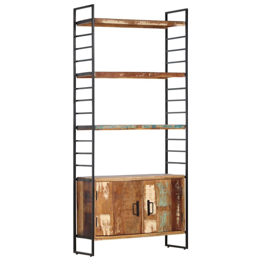 Bibliothèque À 4 Niveaux 80X30X180 Cm