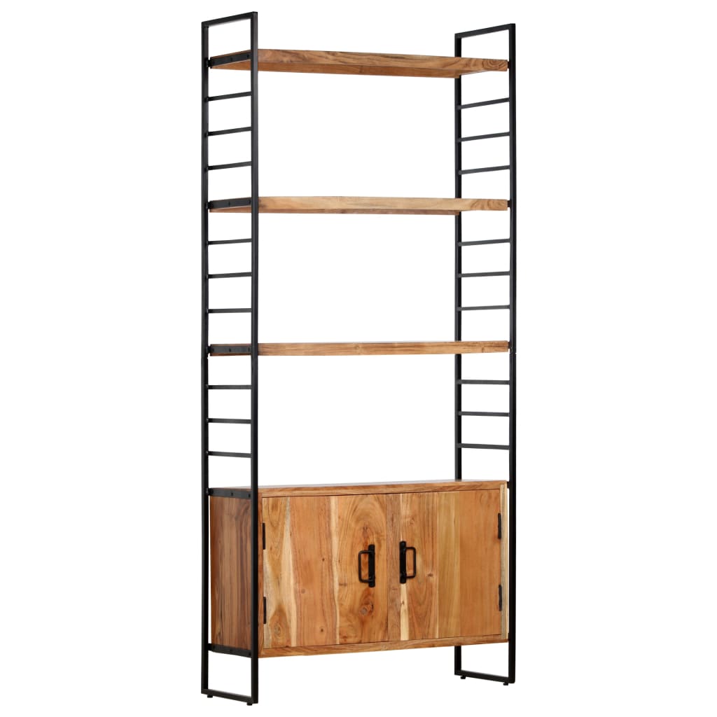 Bibliothèque À 4 Niveaux 80X30X180 Cm