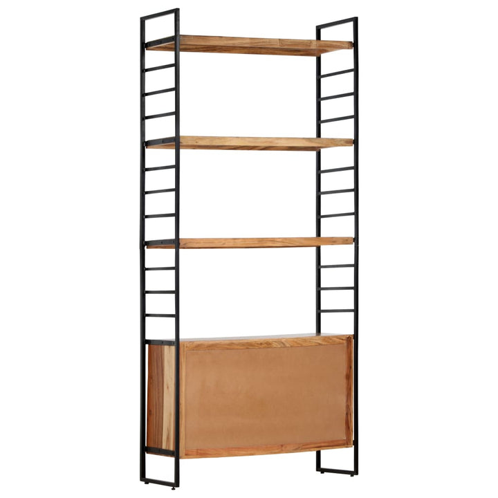 Bibliothèque À 4 Niveaux 80X30X180 Cm