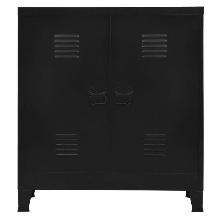 Coffre De Rangement Industriel 90X40X100 Cm Acier