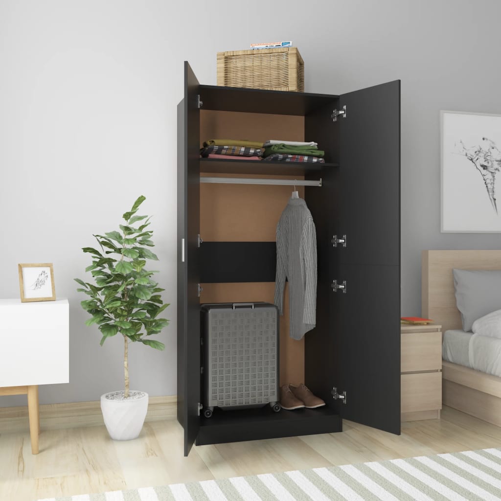 Garde-Robe 80X52X180 Cm Bois D’ingénierie