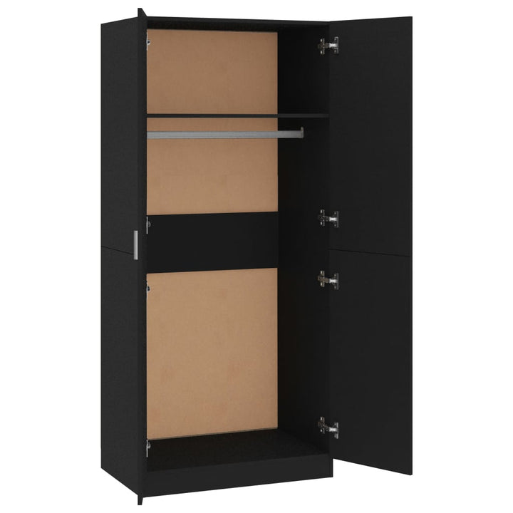 Garde-Robe 80X52X180 Cm Bois D’ingénierie