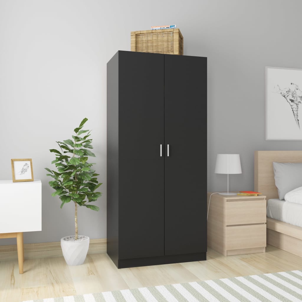 Garde-Robe 80X52X180 Cm Bois D’ingénierie