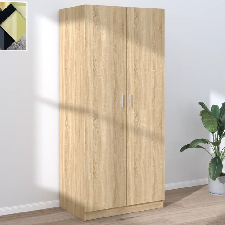 Garde-Robe 80X52X180 Cm Bois D’ingénierie