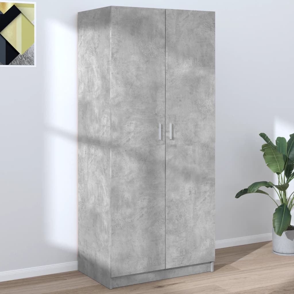 Garde-Robe 80X52X180 Cm Bois D’ingénierie