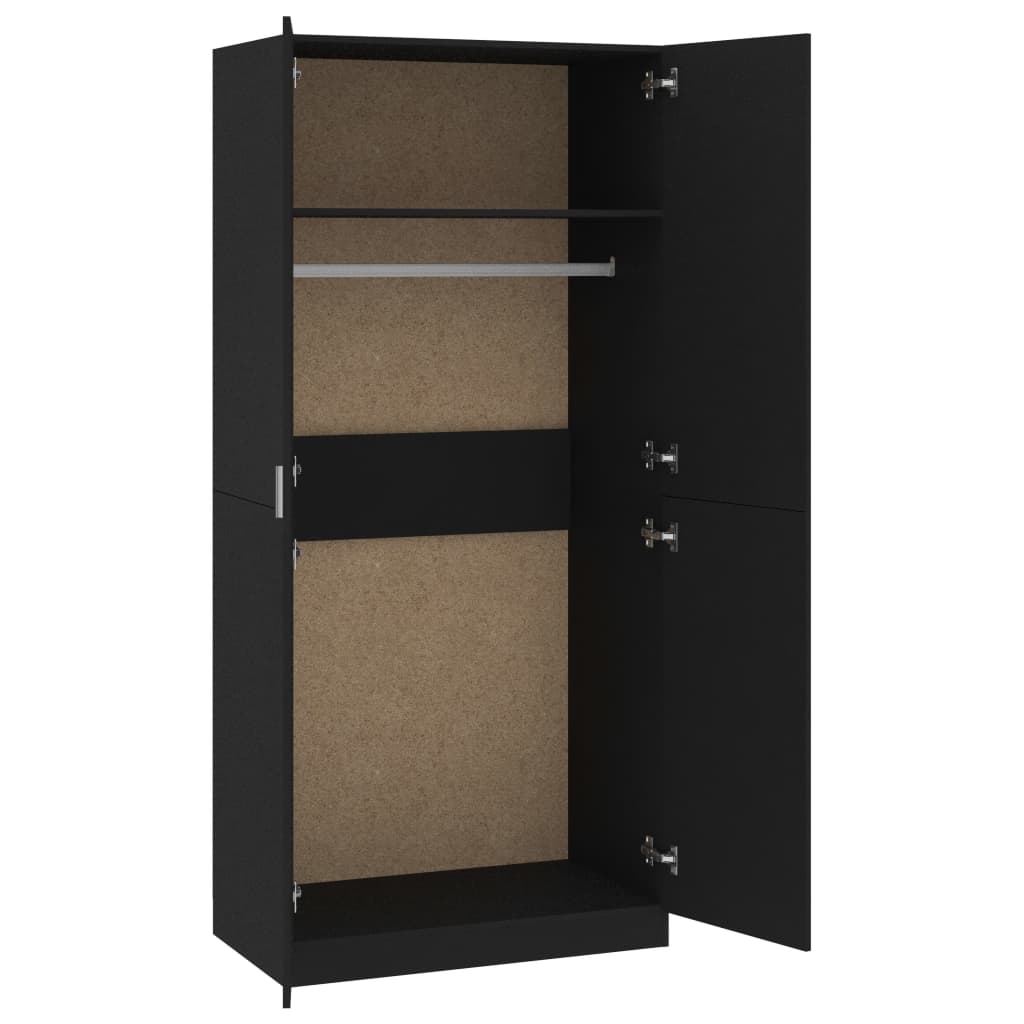 Garde-Robe 90X52X200 Cm Bois D’ingénierie