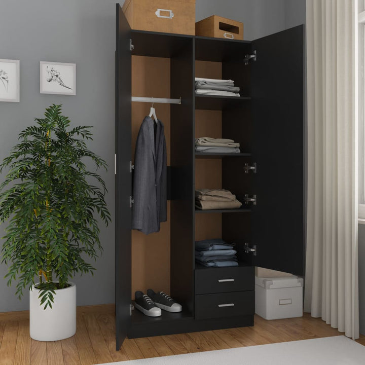 Garde-Robe 80X52X180 Cm Aggloméré