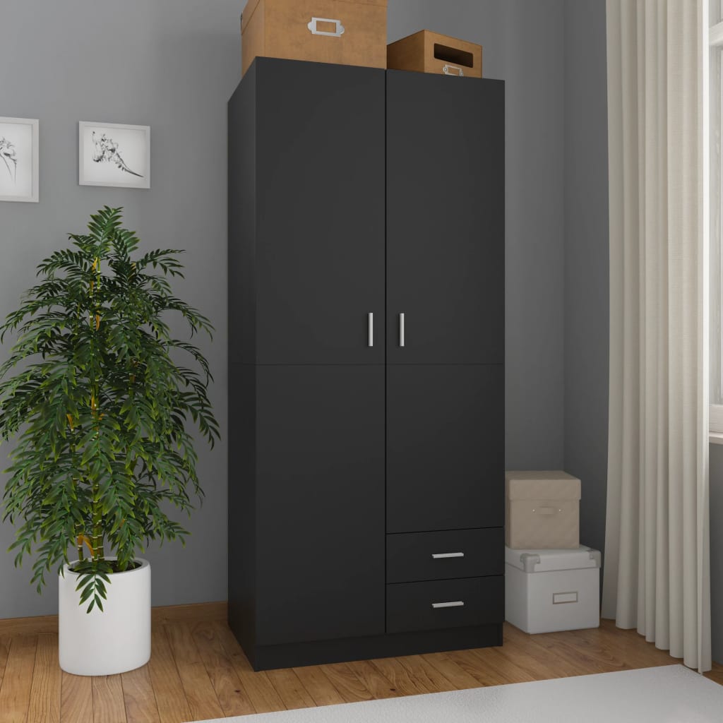Garde-Robe 80X52X180 Cm Aggloméré