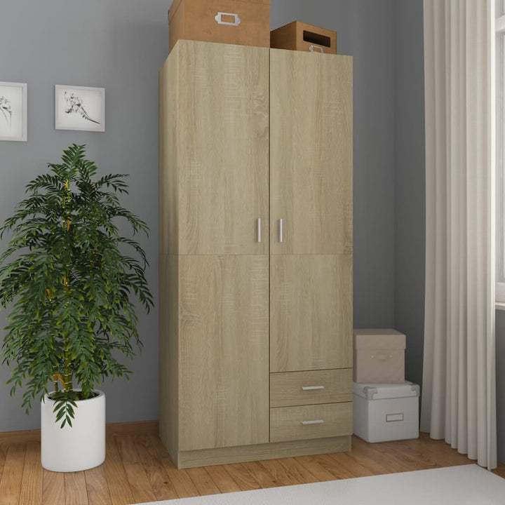 Garde-Robe 80X52X180 Cm Aggloméré