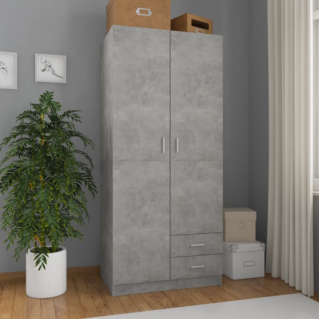 Garde-Robe 80X52X180 Cm Aggloméré
