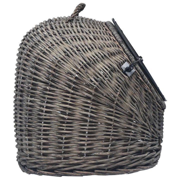 Cage De Transport Pour Chats Saule Naturel