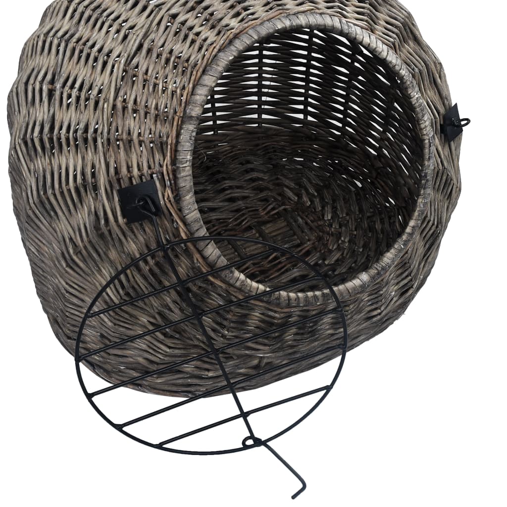 Cage De Transport Pour Chats Saule Naturel