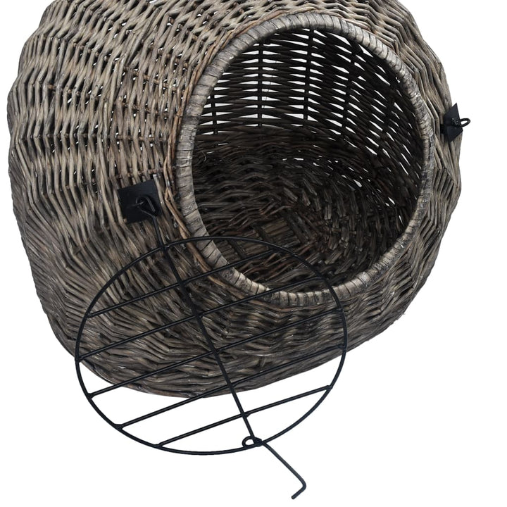 Cage De Transport Pour Chats Saule Naturel